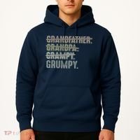 Grumpy For Grandfather Grandpa Grampy Grumpy Hoodie thumb 2