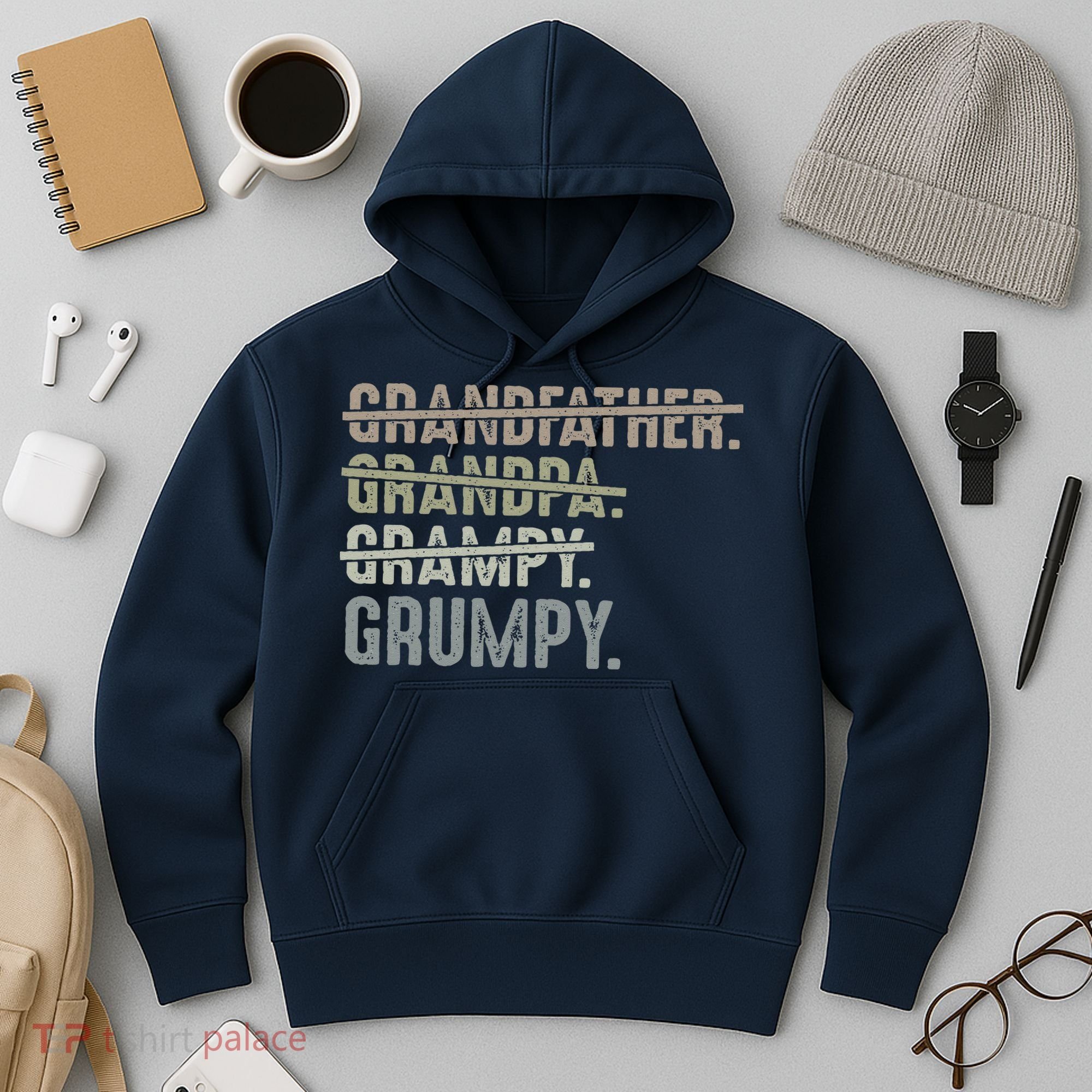 Grumpy For Grandfather Grandpa Grampy Grumpy Hoodie