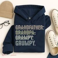 Grumpy For Grandfather Grandpa Grampy Grumpy Hoodie thumb 4