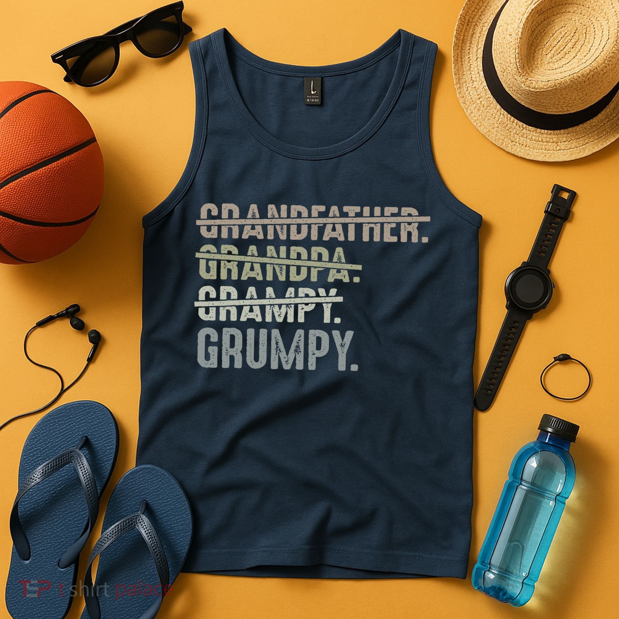 Grumpy For Grandfather Grandpa Grampy Grumpy Tank Top