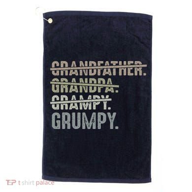 Grumpy For Grandfather Grandpa Grampy Grumpy Golf Towel