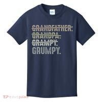 Grumpy For Grandfather Grandpa Grampy Grumpy Kids T-Shirt thumb 0