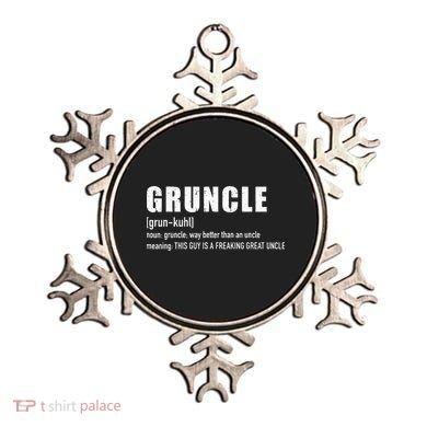 Gruncle for great uncle Ornament