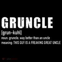 Gruncle for great uncle Ornament thumb 1