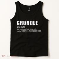 Gruncle for great uncle Tank Top thumb 2