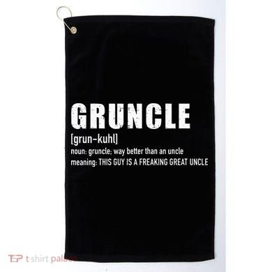 Gruncle for great uncle Golf Towel