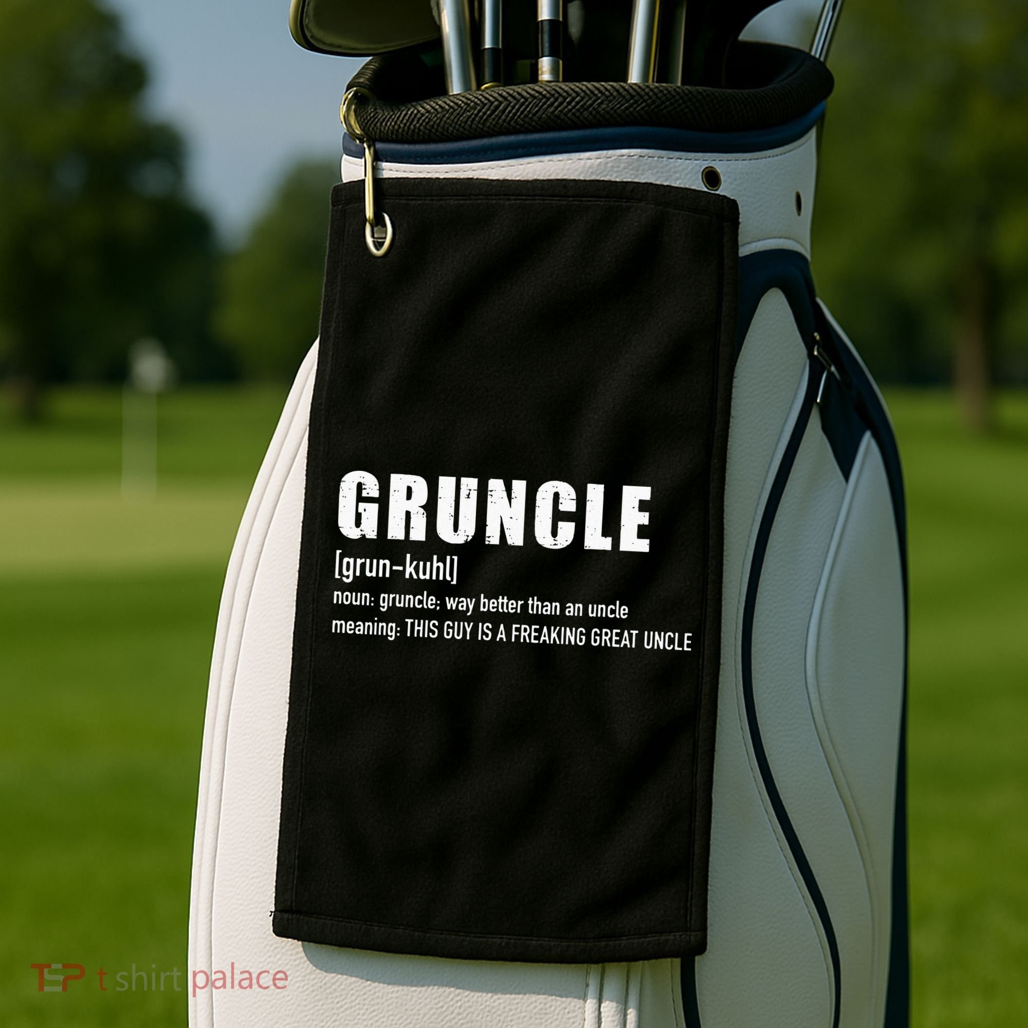 Gruncle for great uncle Golf Towel