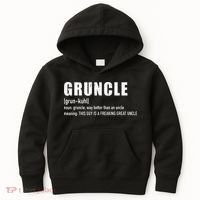 Gruncle for great uncle Kids Hoodie thumb 0