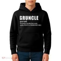 Gruncle for great uncle Kids Hoodie thumb 4