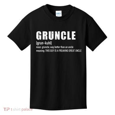 Gruncle for great uncle Kids T-Shirt