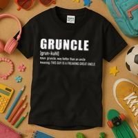 Gruncle for great uncle Kids T-Shirt thumb 3