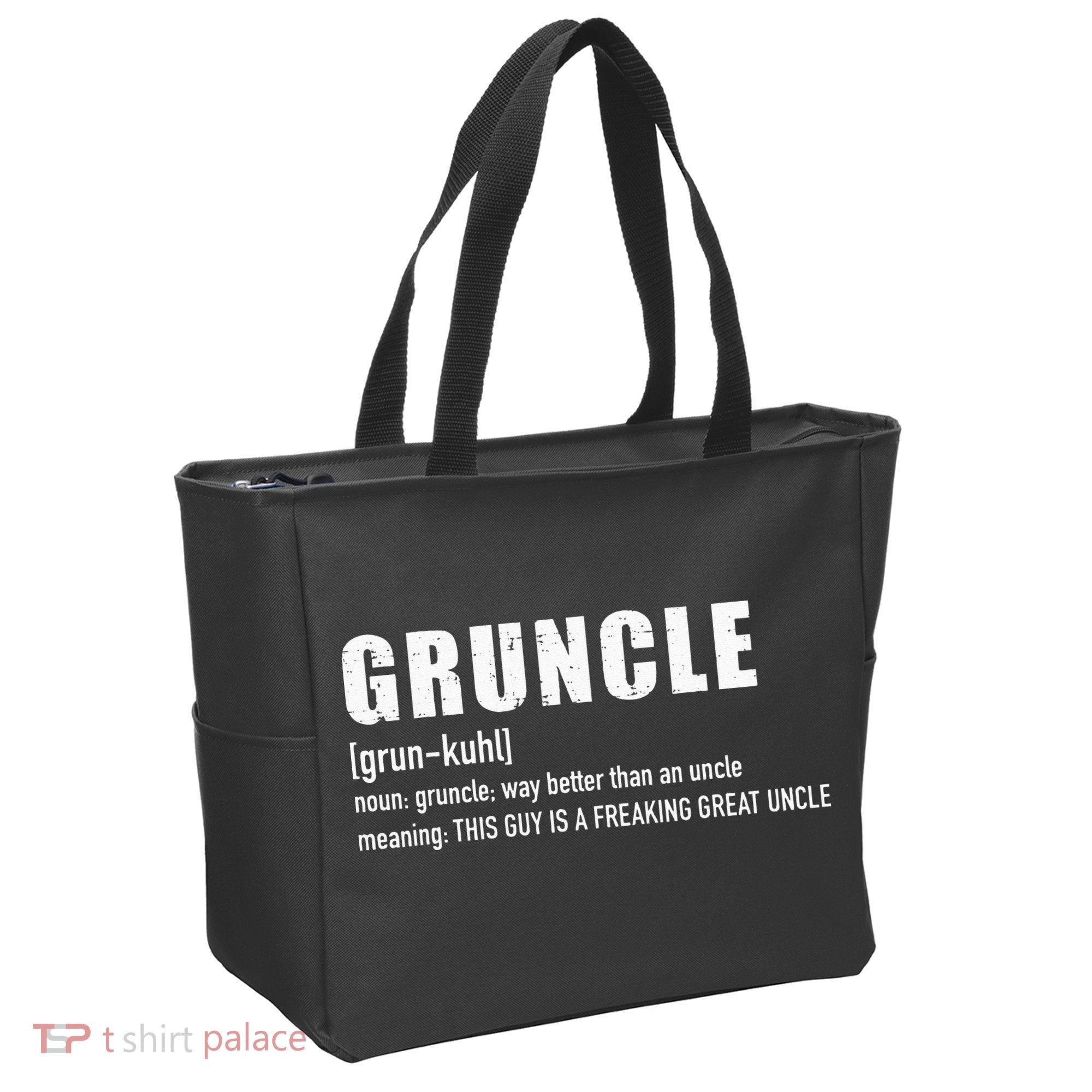 Gruncle for great uncle Tote Bag