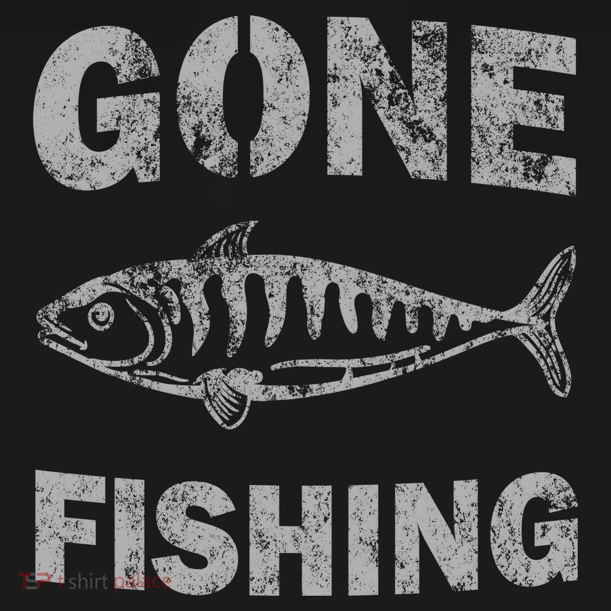 Gone Fishing Doggie Tank