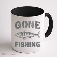 Gone Fishing Coffee Mug thumb 1
