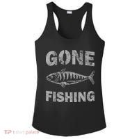 Gone Fishing Ladies PosiCharge Competitor Racerback Tank thumb 0