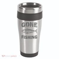 Gone Fishing 16oz Travel Tumbler thumb 0