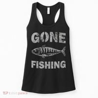 Gone Fishing Women's Tank Top thumb 0