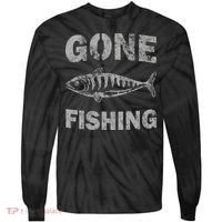 Gone Fishing Tie-Dye Long Sleeve Shirt thumb 0