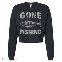 Gone Fishing Cropped Pullover Crew thumb 0
