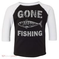 Gone Fishing Toddler Fine Jersey T-Shirt thumb 0