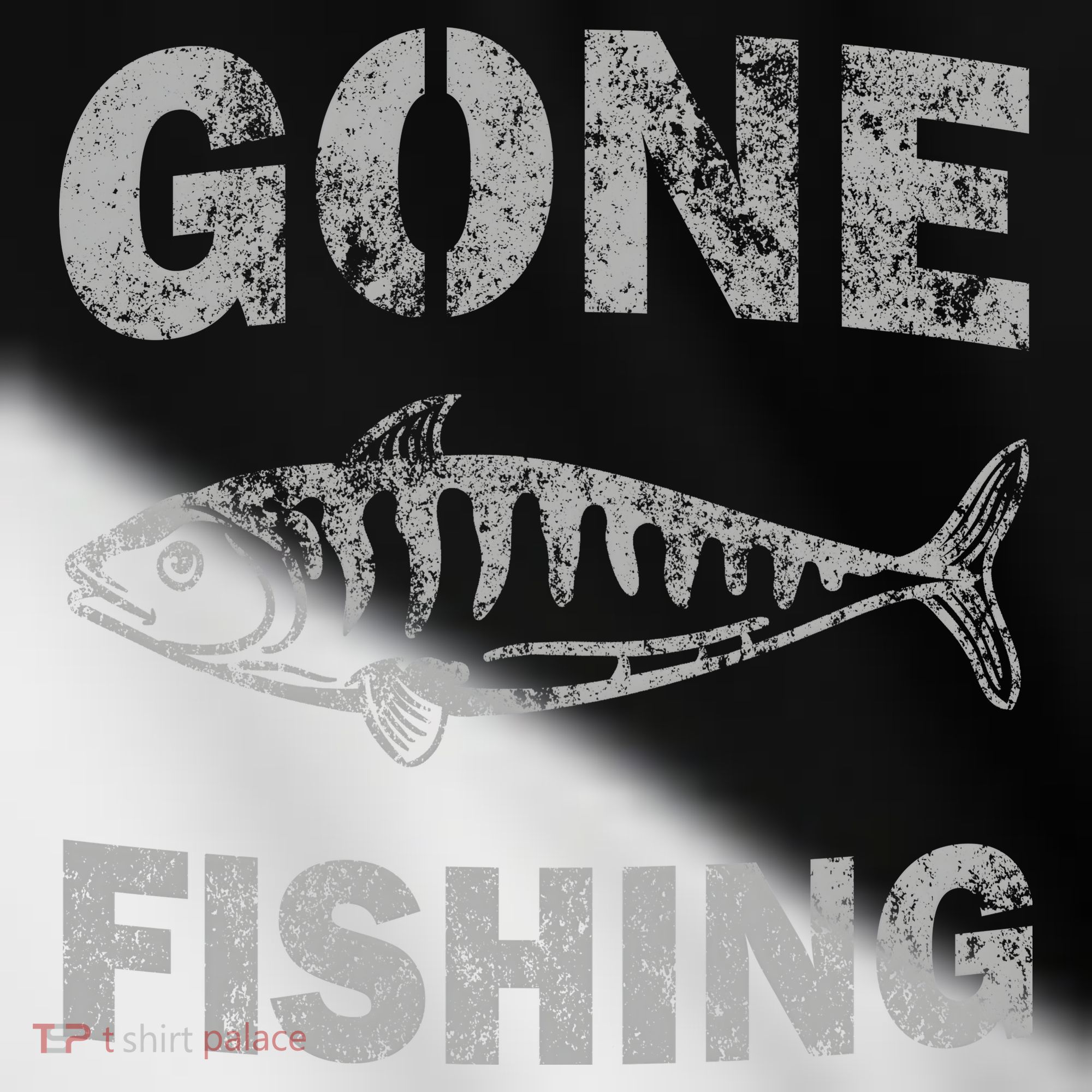 Gone Fishing Toddler Fine Jersey T-Shirt