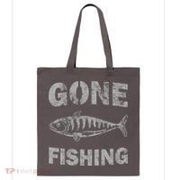 Gone Fishing Tote Bag thumb 0