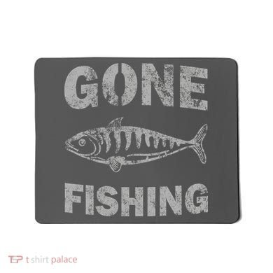 Gone Fishing Mousepad