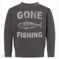 Gone Fishing Toddler Sweatshirt thumb 0