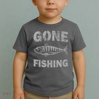Gone Fishing Toddler T-Shirt thumb 2