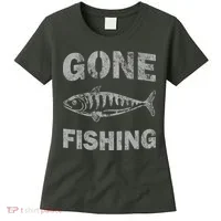 Gone Fishing Women's T-Shirt thumb 0