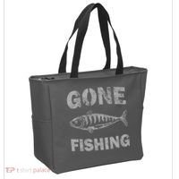 Gone Fishing Tote Bag thumb 2