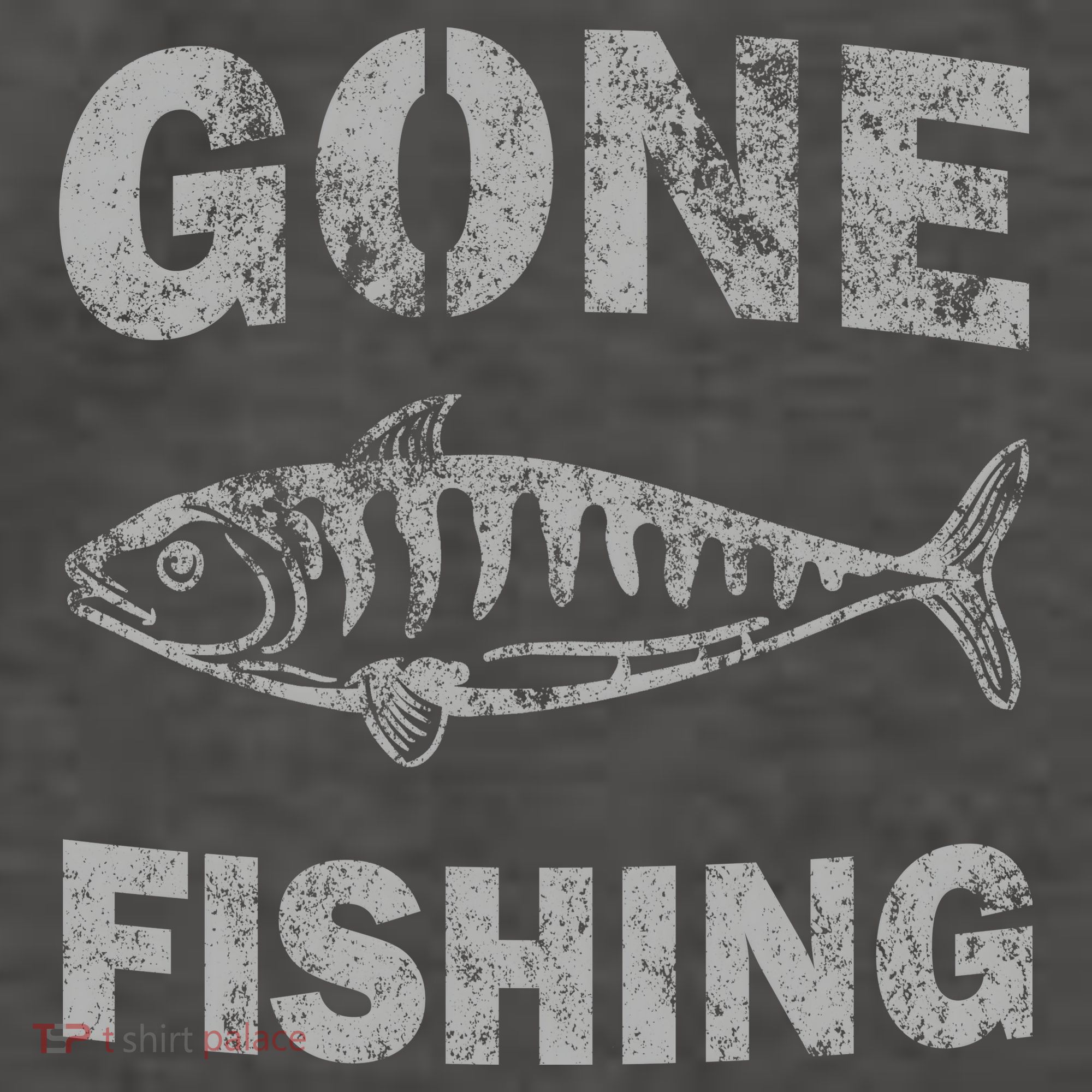 Gone Fishing Vector Backpack