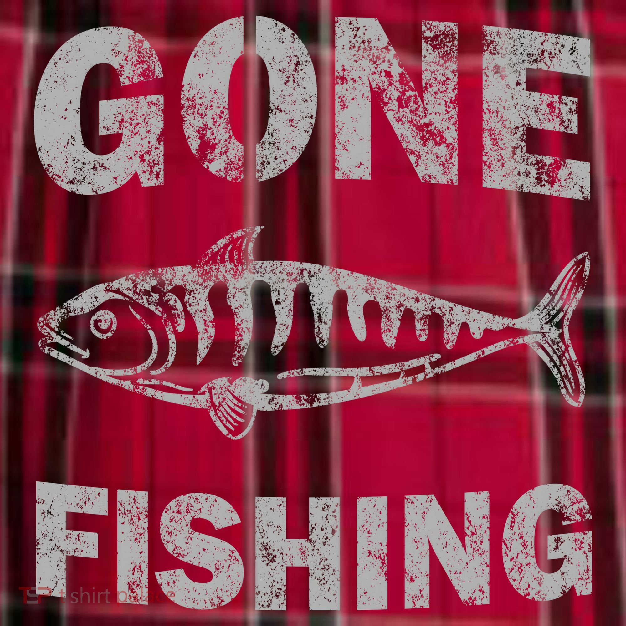 Gone Fishing Women's Flannel Plaid Pajama Pants