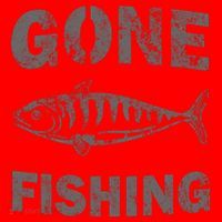 Gone Fishing Santa Hat thumb 1