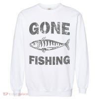 Gone Fishing Garment-Dyed Sweatshirt thumb 0