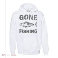 Gone Fishing Comfort Colors Garment-Dyed Hooded Sweatshirt thumb 0