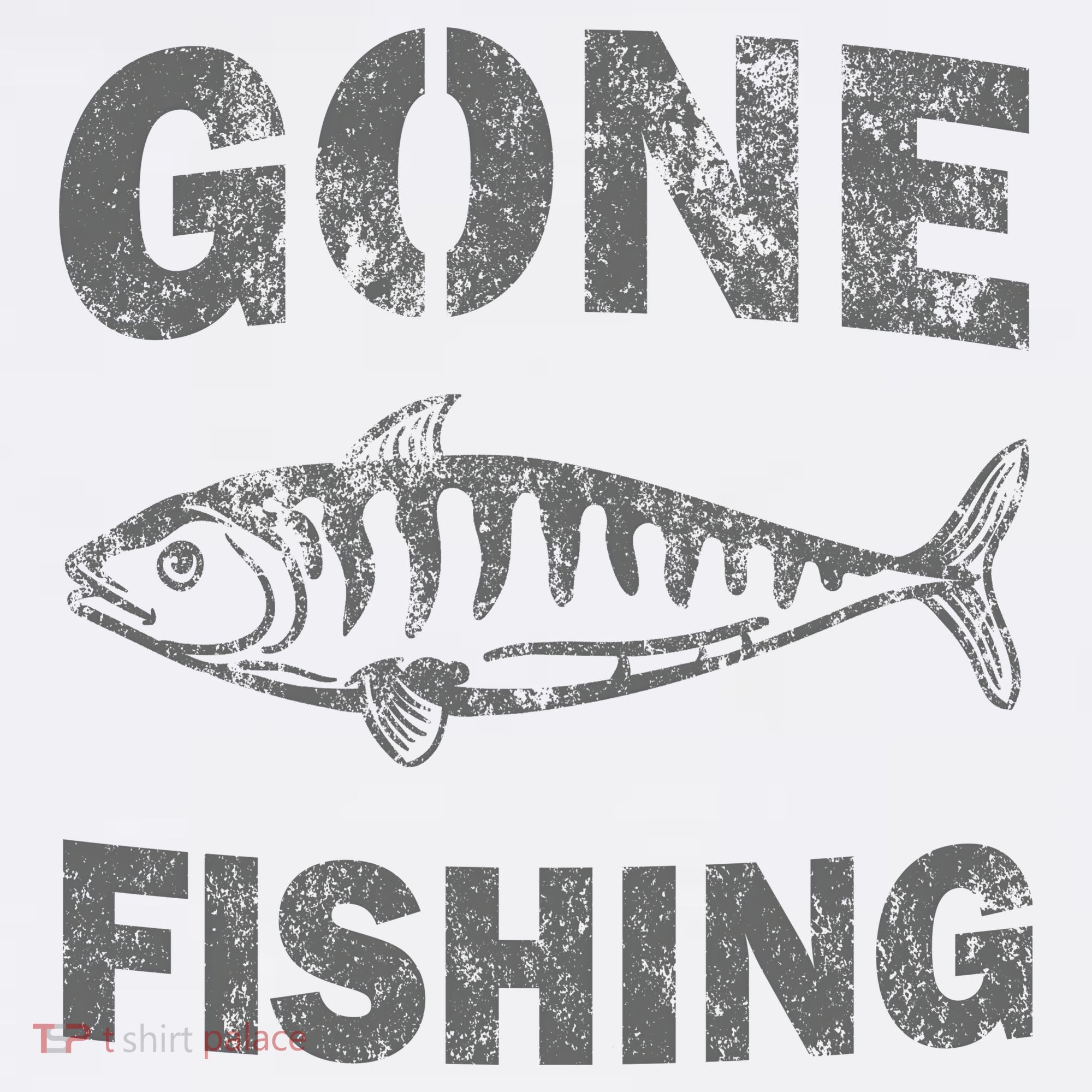 Gone Fishing Comfort Colors Garment-Dyed Hooded Sweatshirt