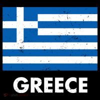 Greece Flag Greek Retro Hoodie thumb 7