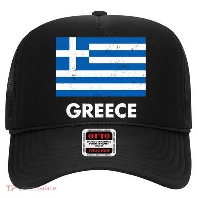 Greece Flag Greek Retro Hat