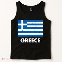 Greece Flag Greek Retro Tank Top thumb 2