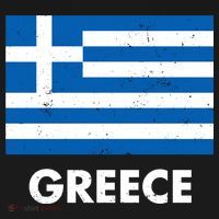 Greece Flag Greek Retro Kids T-Shirt thumb 4