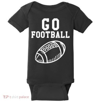 Go Football Baby Bodysuit