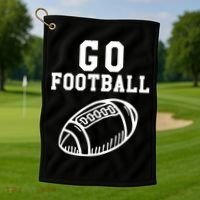 Go Football Golf Towel thumb 1