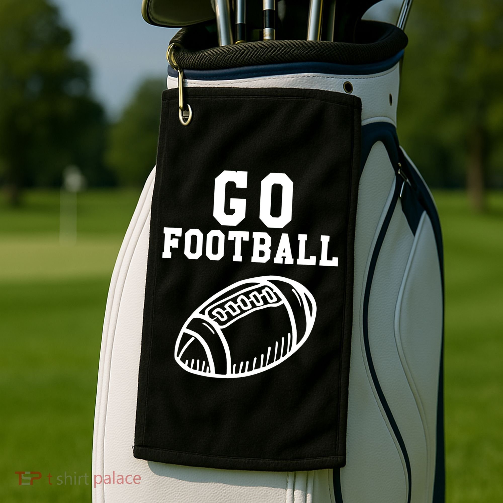 Go Football Golf Towel