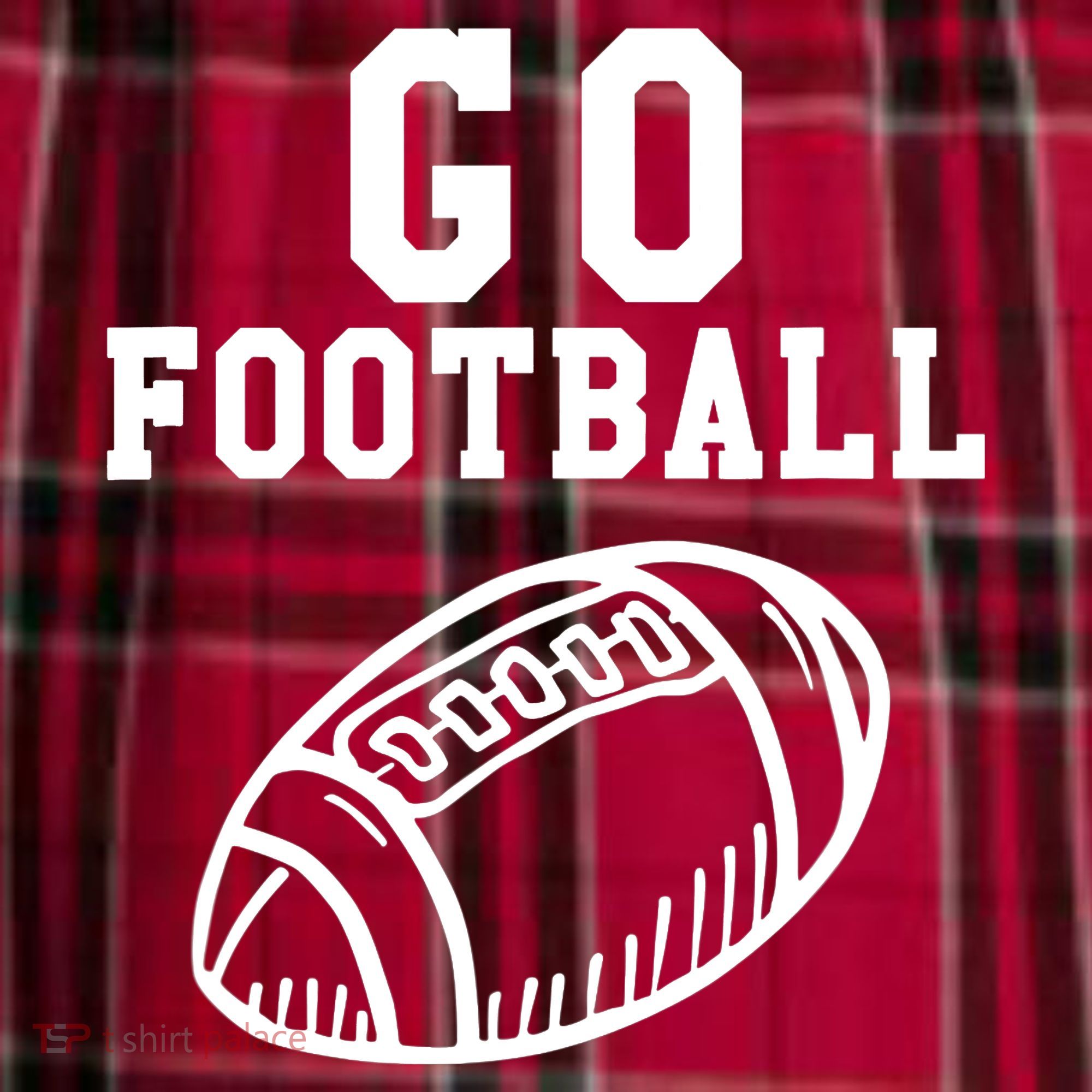 Go Football Men's Flannel Plaid Pajama Pants