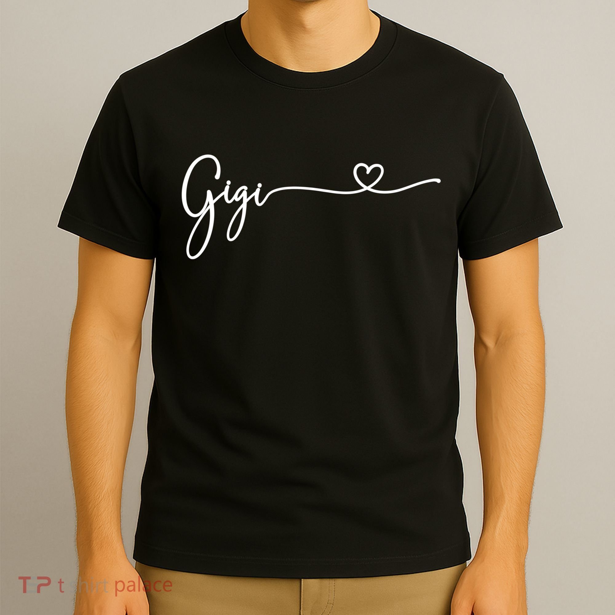 Gigi For Grandma Women Christmas Mother's Day Birthday Gift T-Shirt