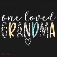 Grandma Funny Gift One Loved Grandma MotherS Day Gift Women's Hoodie thumb 2