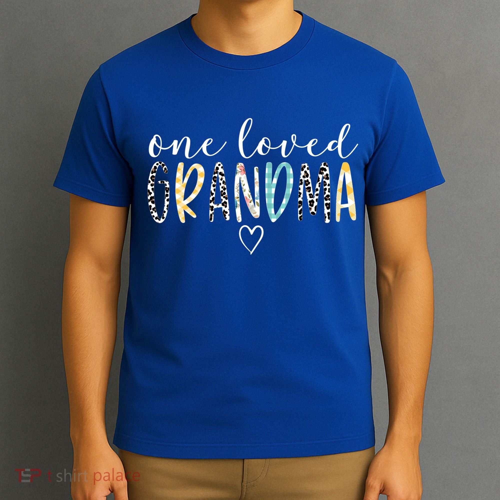 Grandma Funny Gift One Loved Grandma MotherS Day Gift T-Shirt