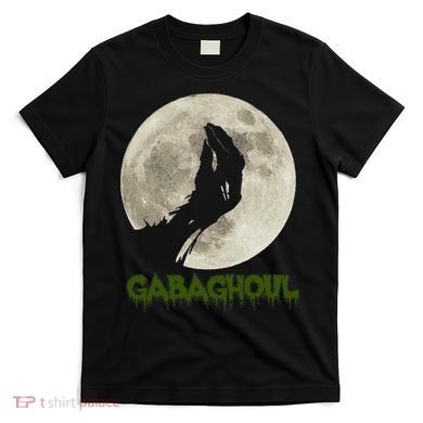 Gabaghoul Funny Hand Moon Halloween T-Shirt