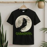 Gabaghoul Funny Hand Moon Halloween T-Shirt thumb 2